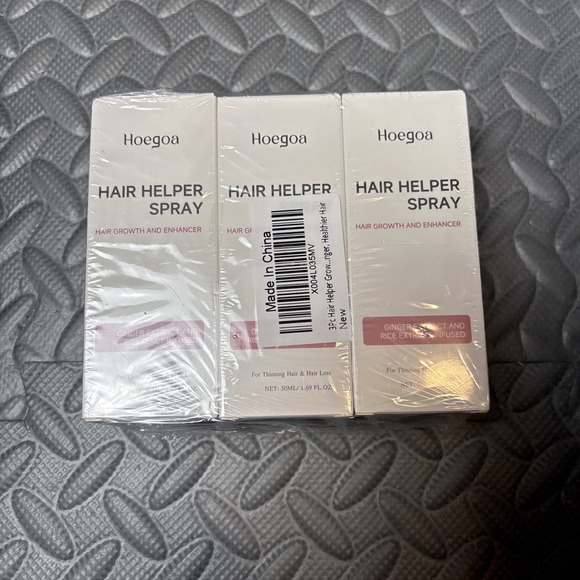 Hoegoa Other - Sealed! 3 Boxes Of 1.59 oz. Hoegoa Hair Helper Spray Hair Growth & Enhancer Pics